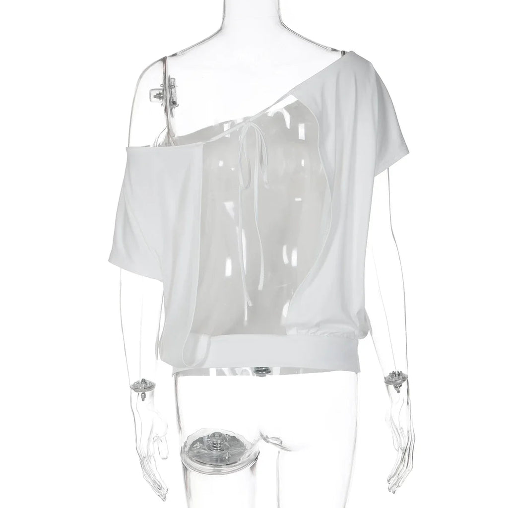 Marcia Backless Off-Shoulder Top