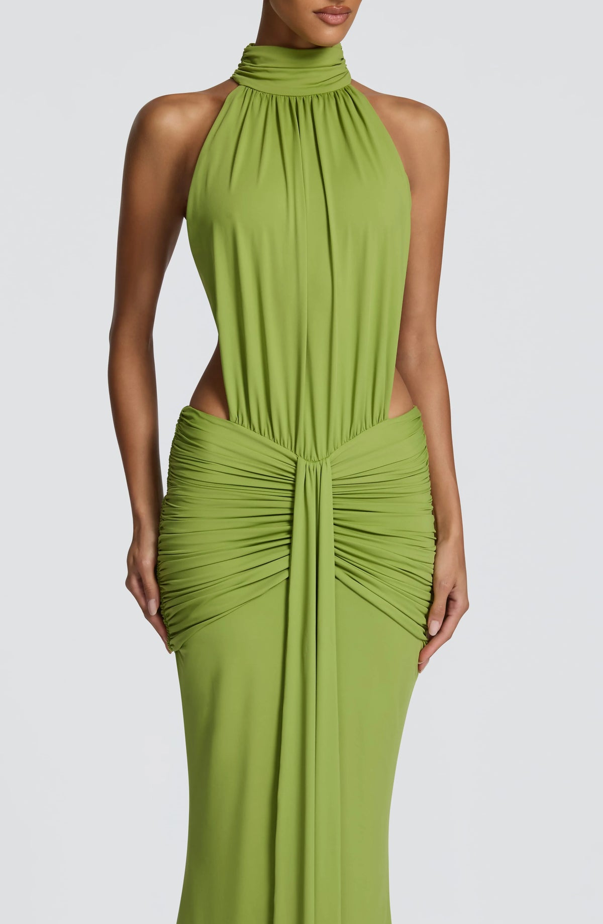Dove Halter Maxi Dress