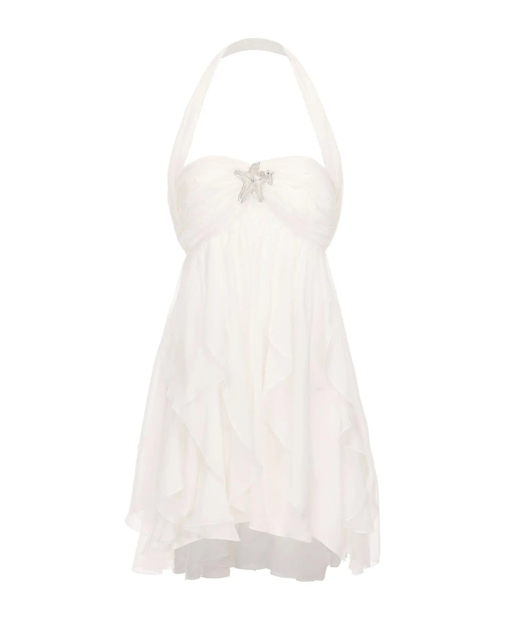 Caterina Floral Halter Dress