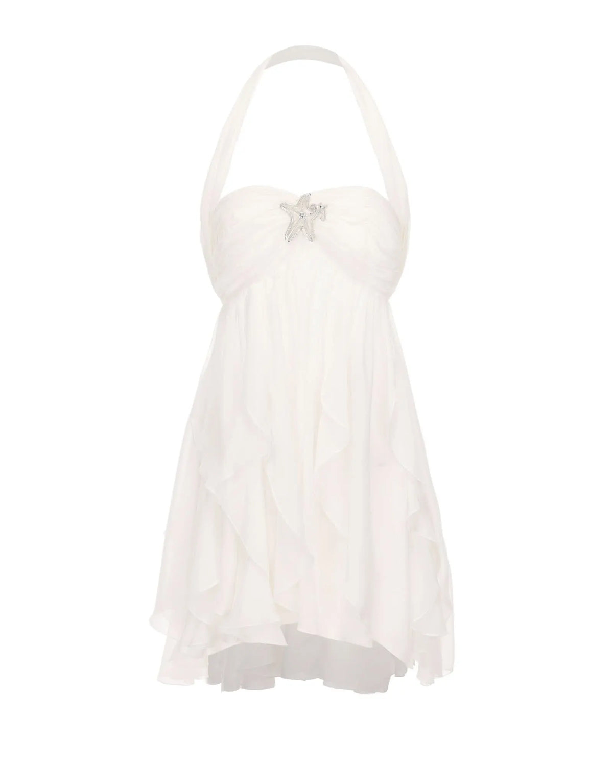 Caterina Floral Halter Dress