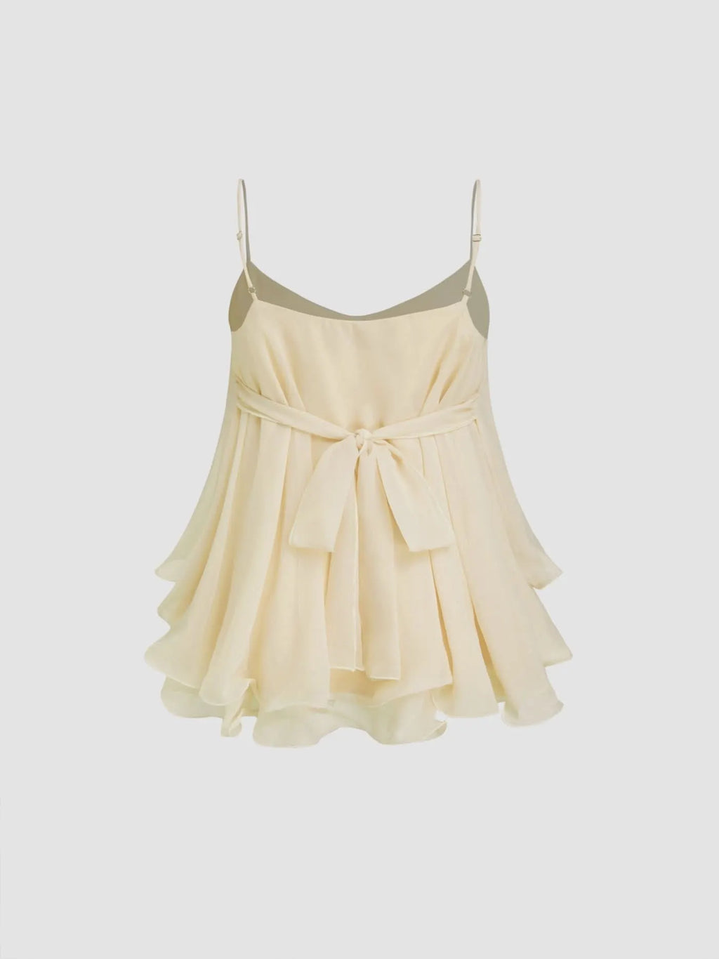 Ruffled Cami Top