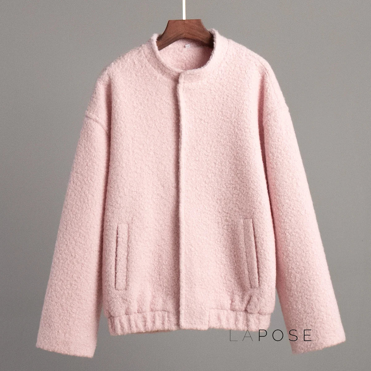 Ellisyn Pink Faux Fur Jacket