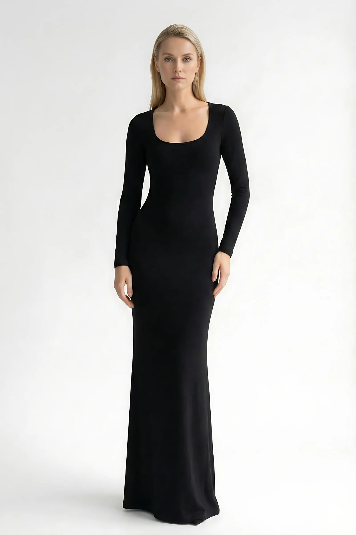 Eden Square Neck Maxi Dress