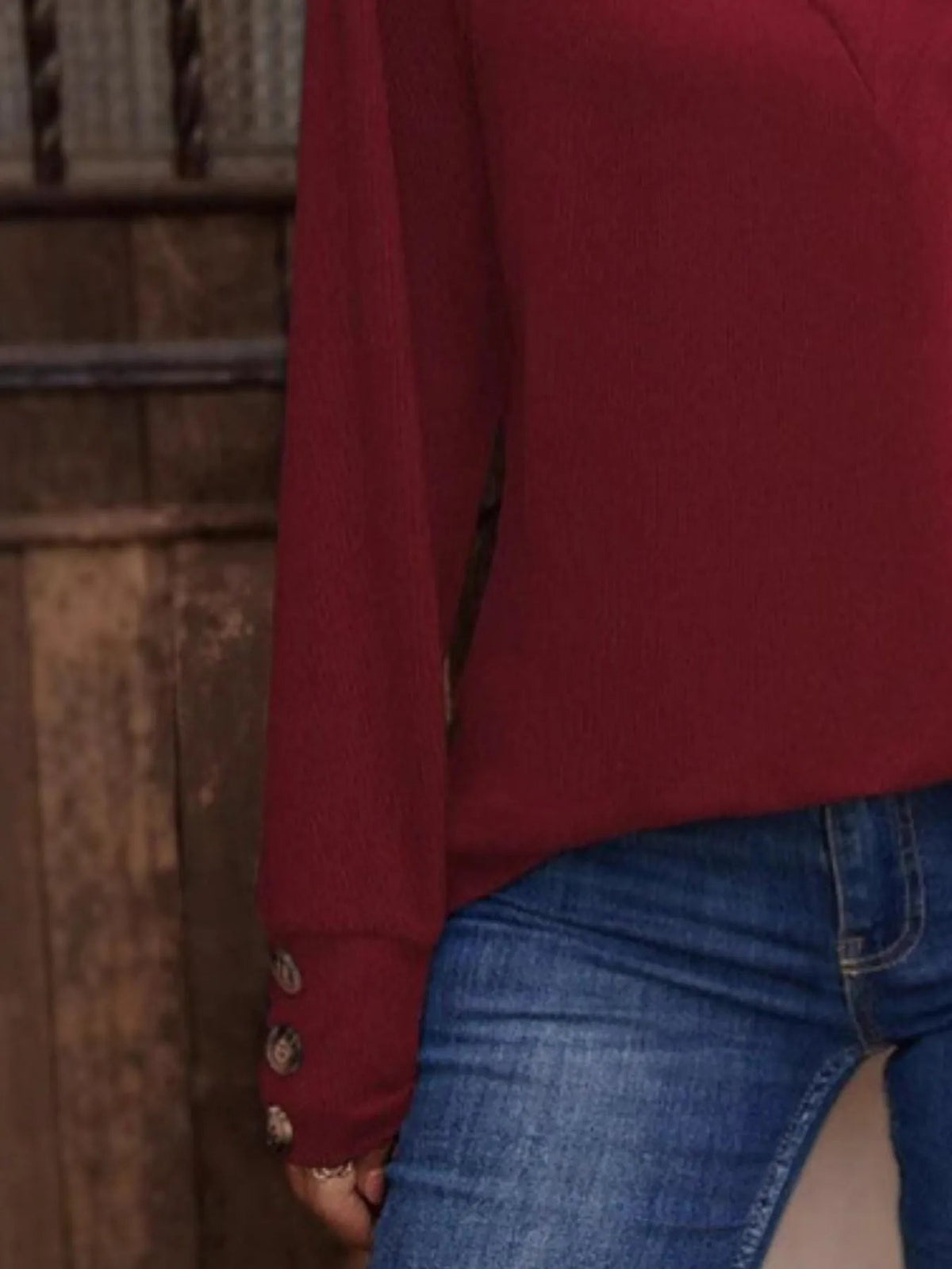 Women’s V-Neck Long Sleeve T-Shirt