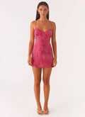 VIETTA SEQUIN MINI DRESS