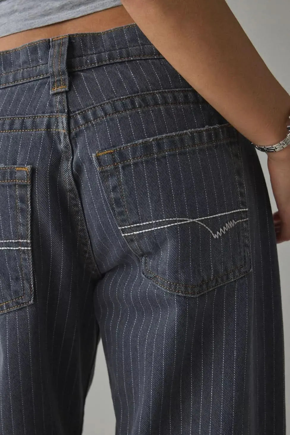 Kayla Striped Jeans