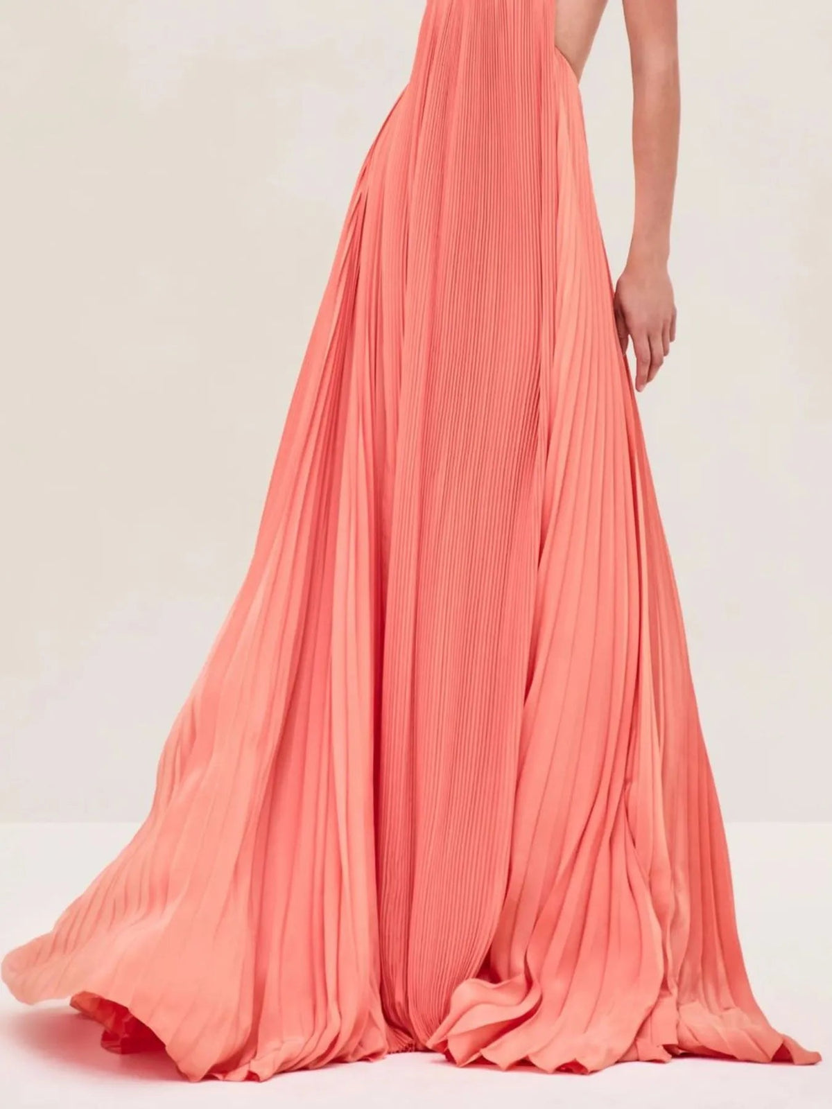 Cami Dress Cutout Pleated Ruched Elegant Party Outdoor