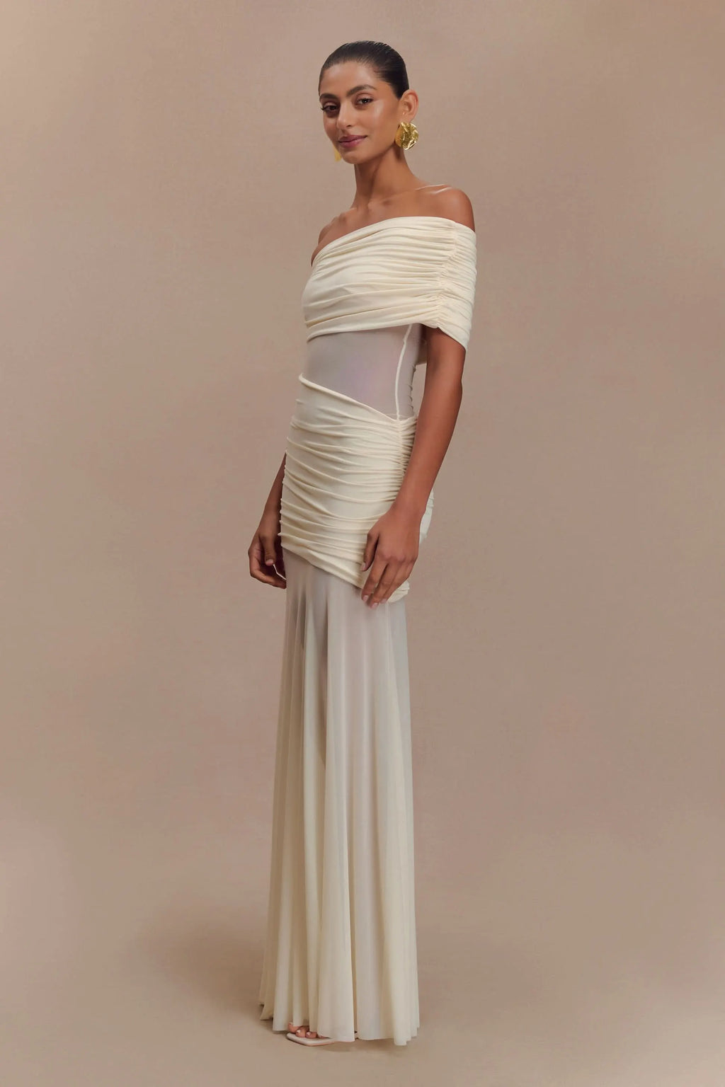 Dallas One Shoulder Maxi Dress