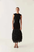 Belle Knit Midi Dress