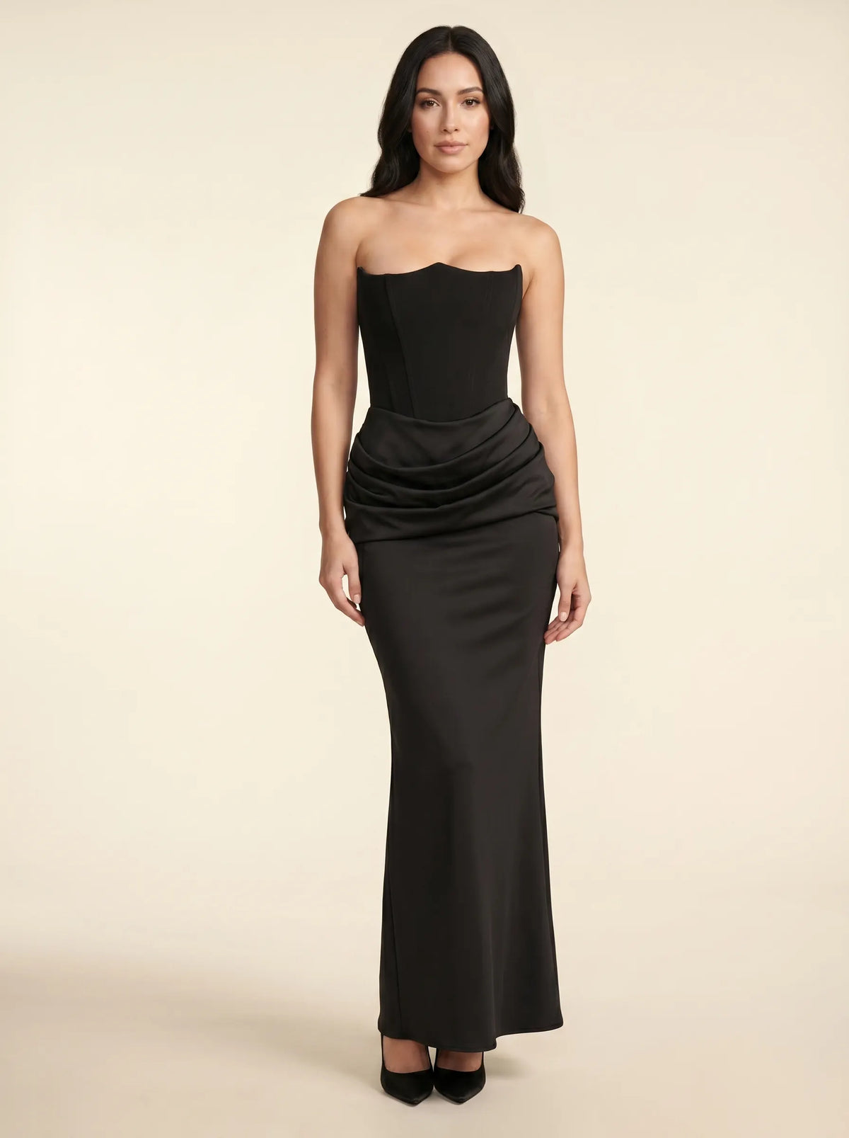 Adriana Corset Maxi Dress