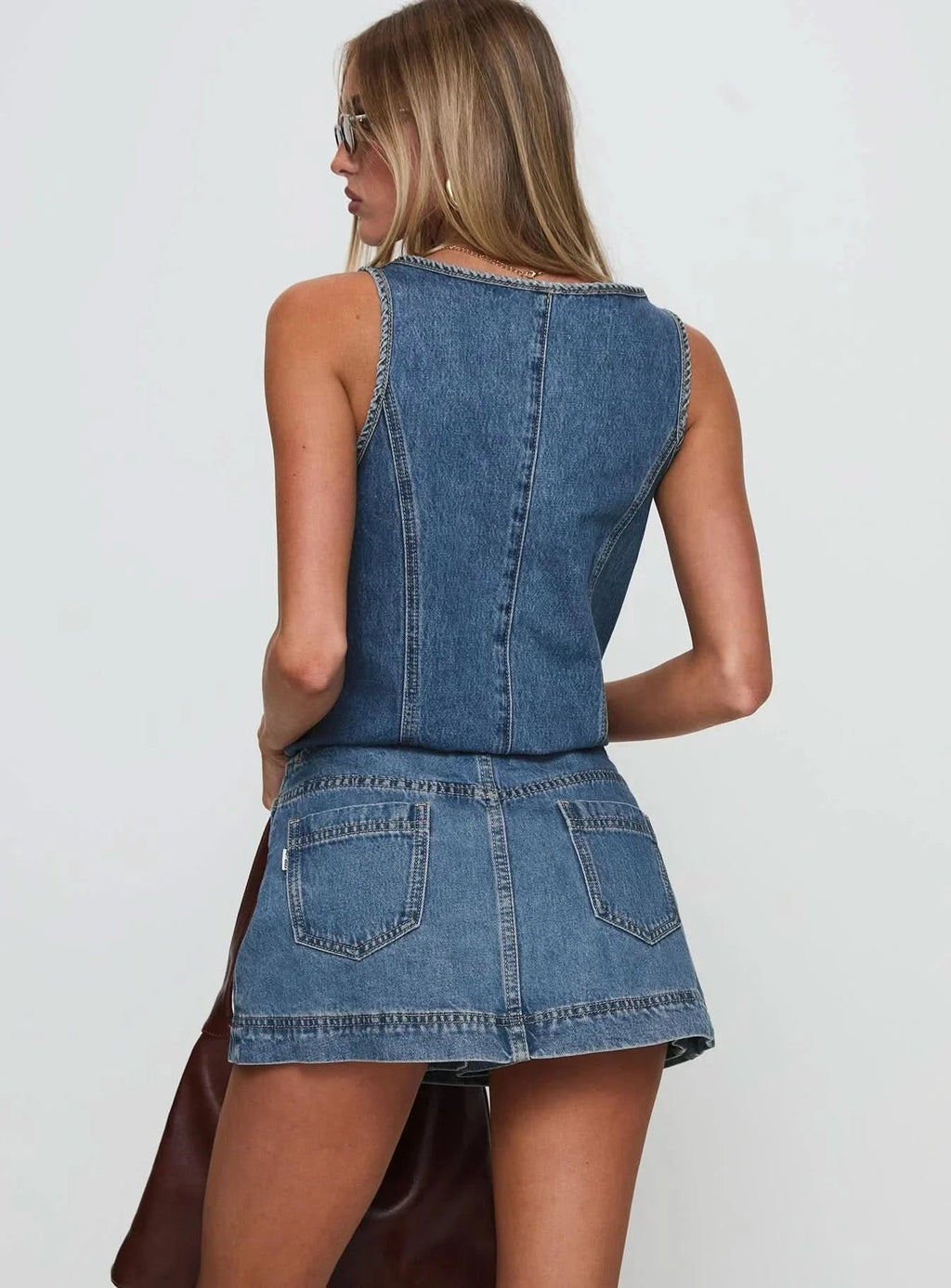 Stefenie Denim Set