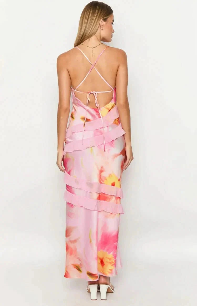 Inara Ruffle Maxi Dress