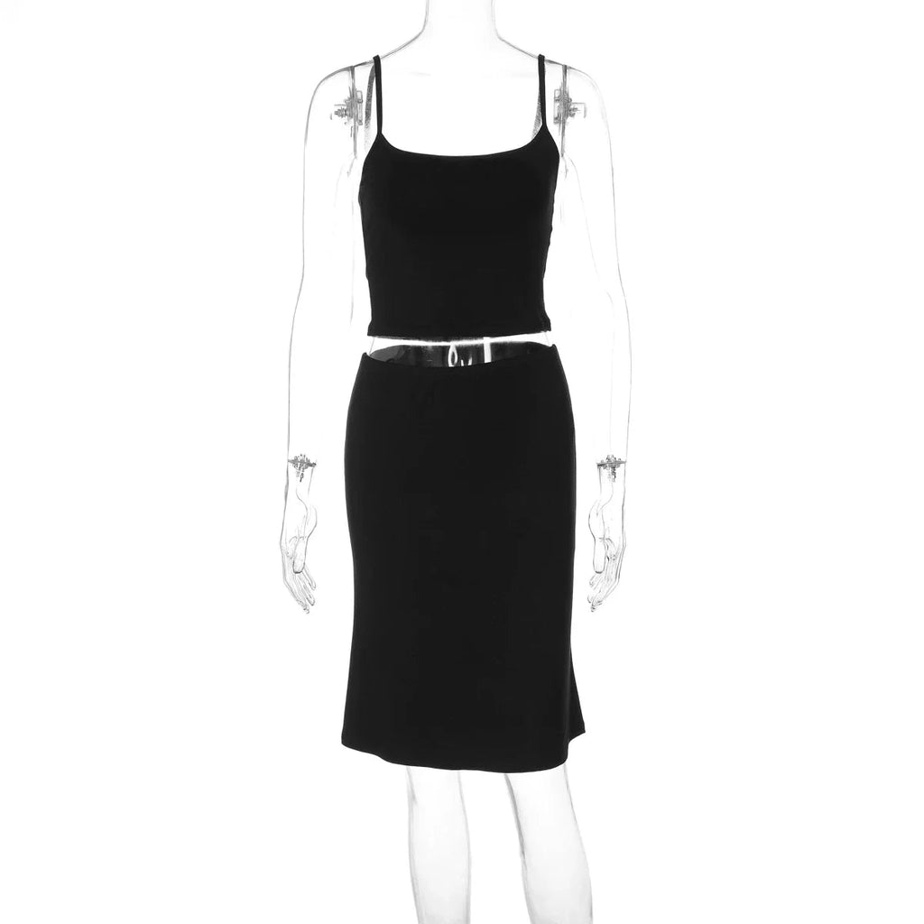 Ayaana Slim Camisole Skirt Set