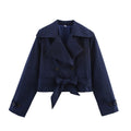 Lilia - Short Stylish Trench Coat