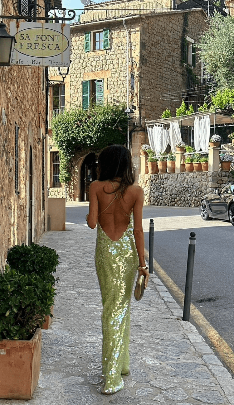 Reya - Sequin Maxi Dress for Women