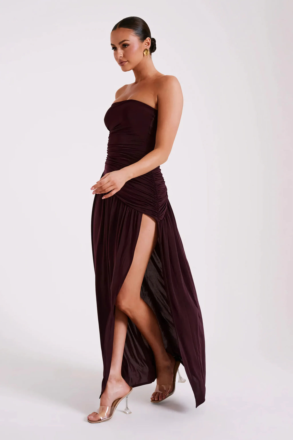 Isabella Strapless Maxi Dress