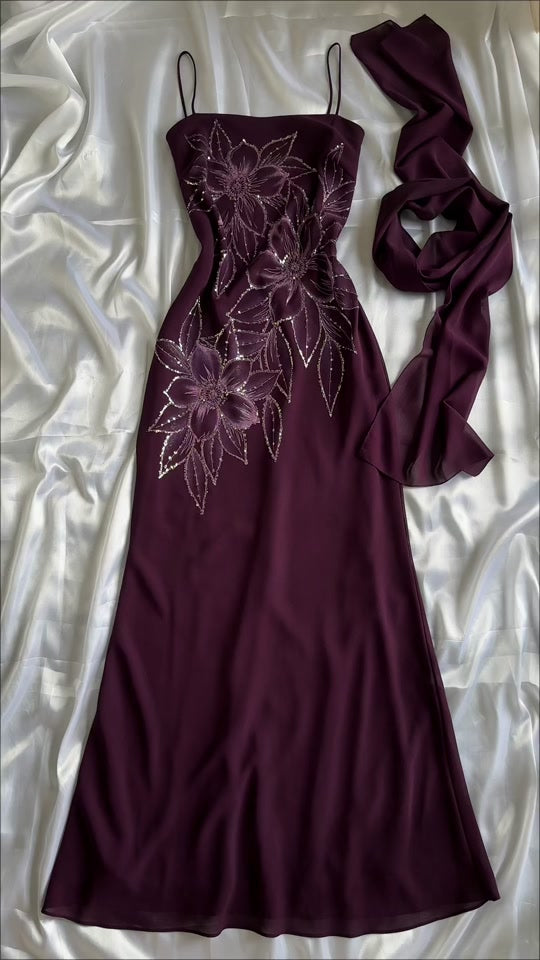 A 90s prom dress 🍇✨ Beautiful fairytale dress🧚🏻