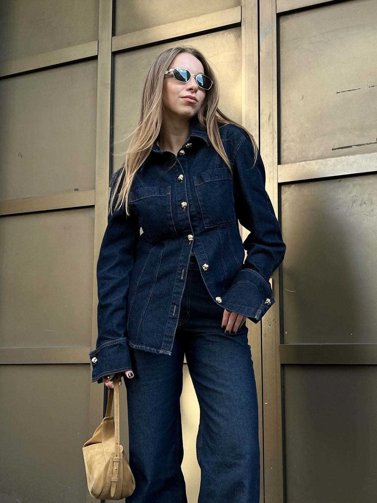 Nika - Denim Co-ord Set