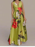 Lennox Feather Maxi Dress