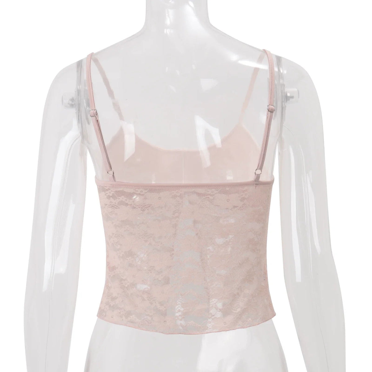 Mahlani Lace Ruffle Tie Camisole