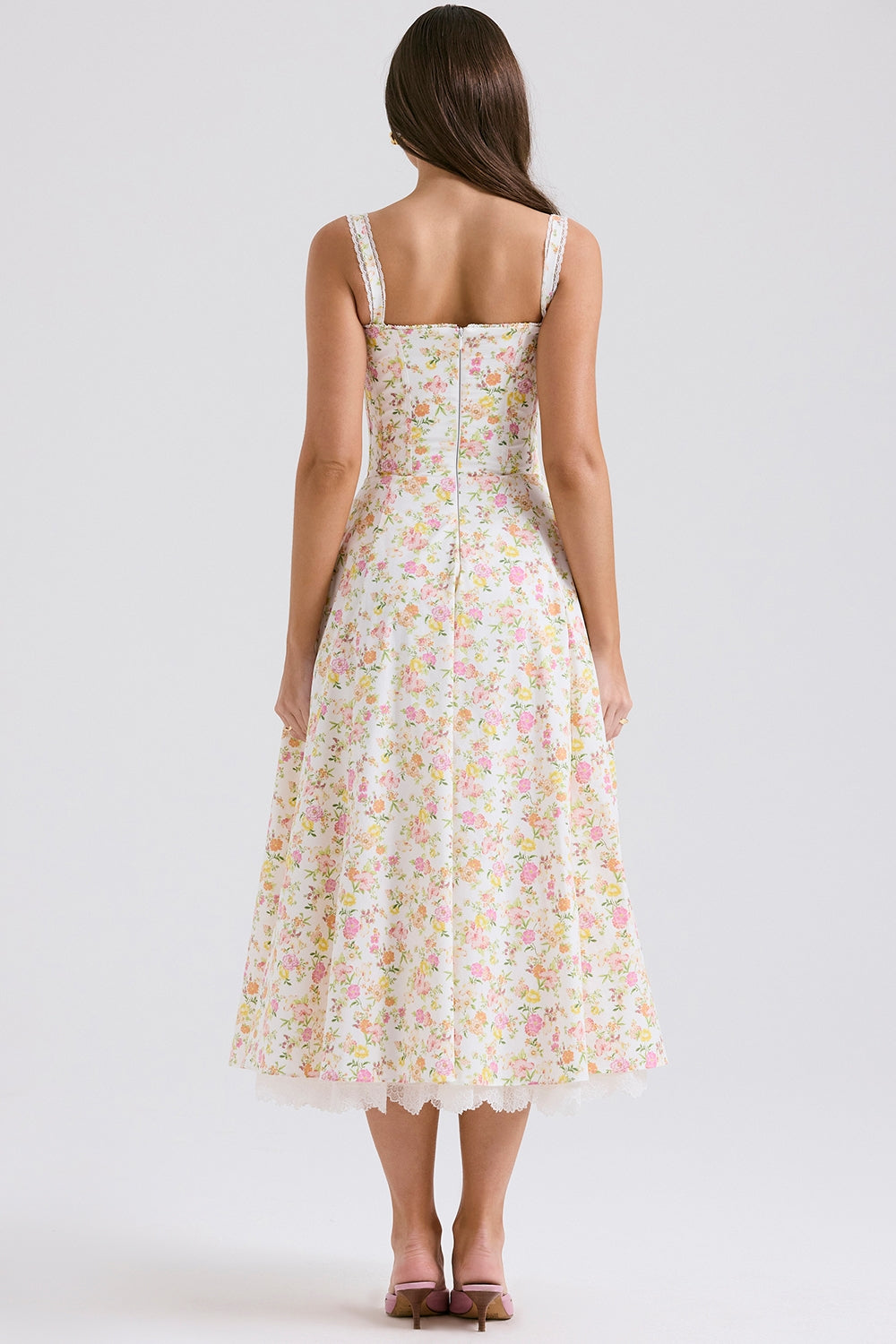 Seraphina Sweetheart Midi Dress