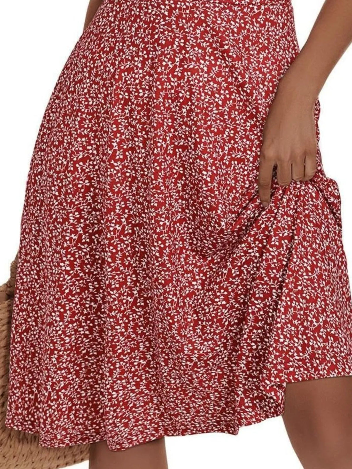 Printed Halter Neck Dress for Women