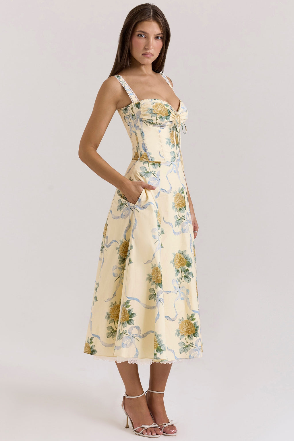 Seraphina Sweetheart Midi Dress