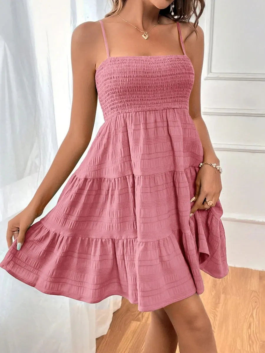 Hit Pleated Mini&Short Dresses