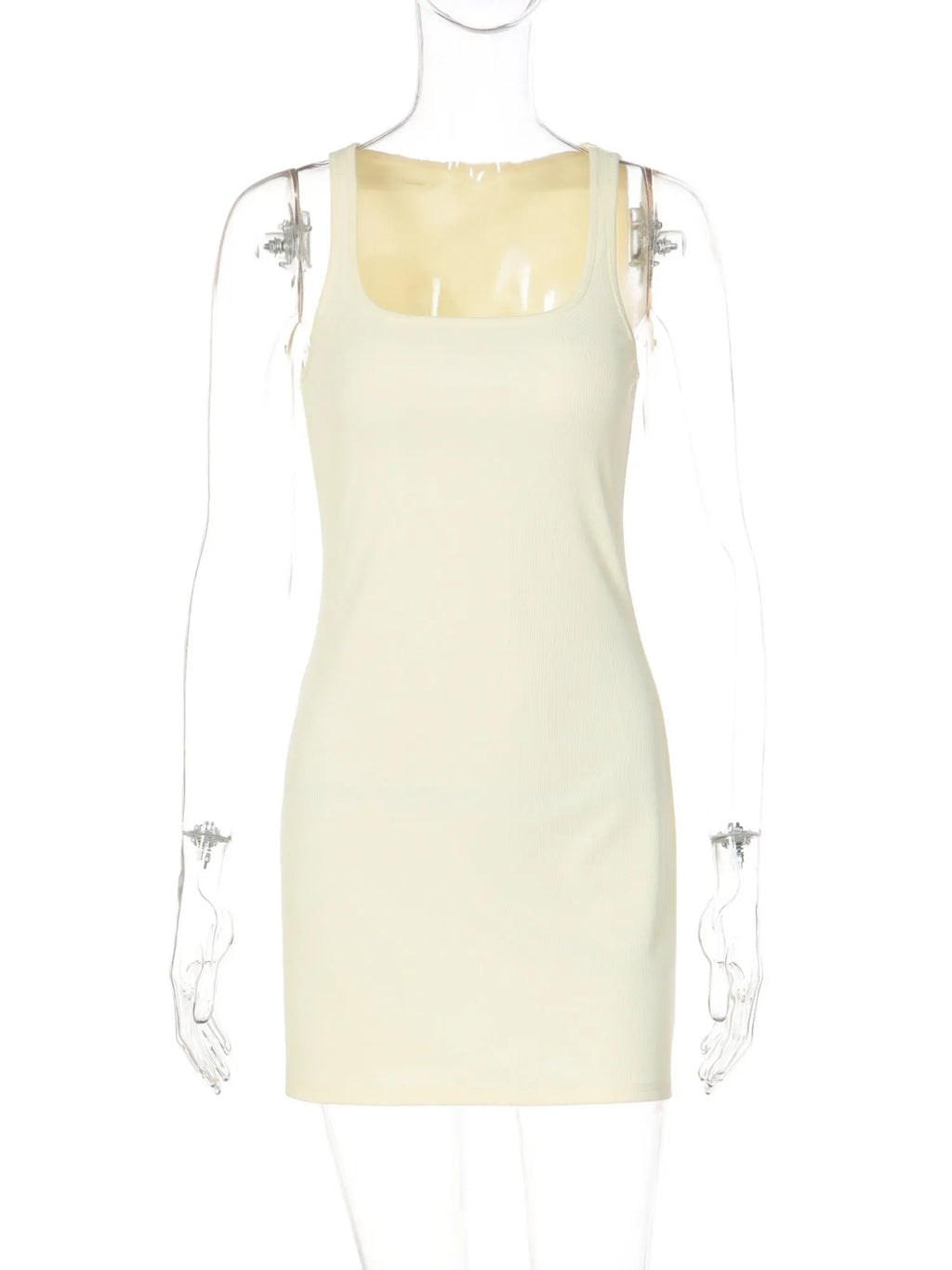 Slim Fit Hip Body Camisoles Mini&Short Dresses