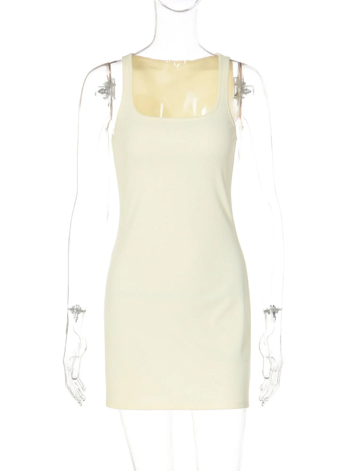 Slim Fit Hip Body Camisoles Mini&Short Dresses