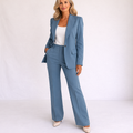 Women's Stylish Trouser Suit with Fitted Blazer