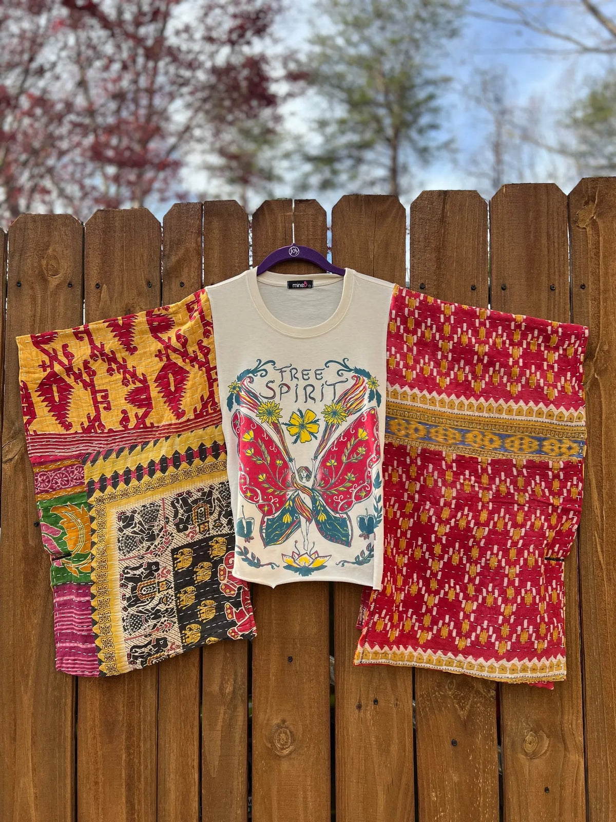 Butterfly FreeSpirit Graphic  Mix & Match Tee (No Patch)