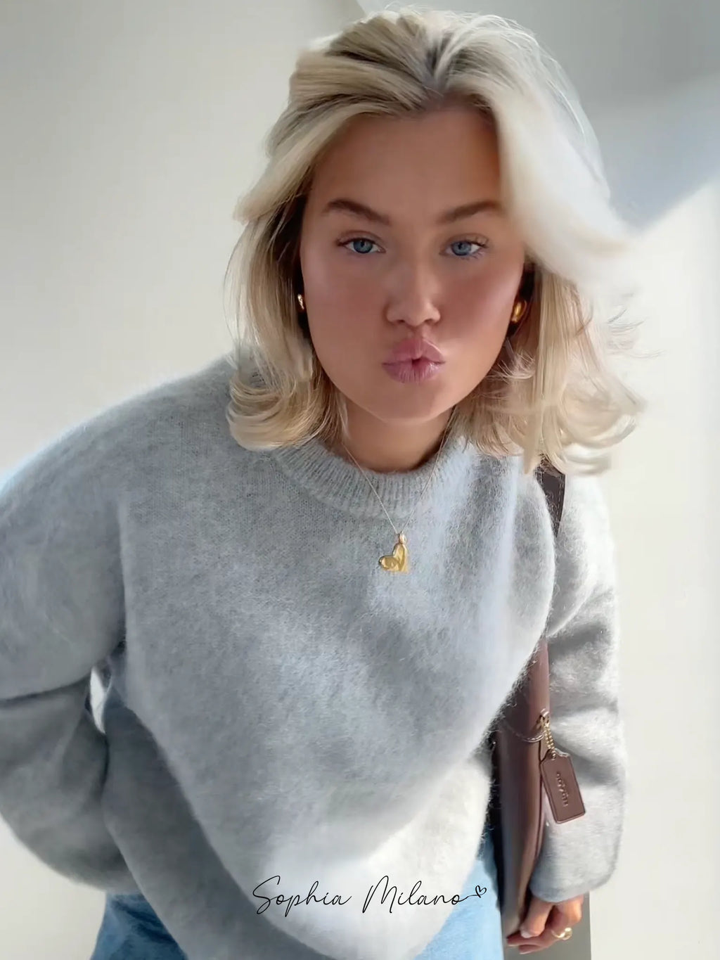 Sophia Moahirmix Sweater