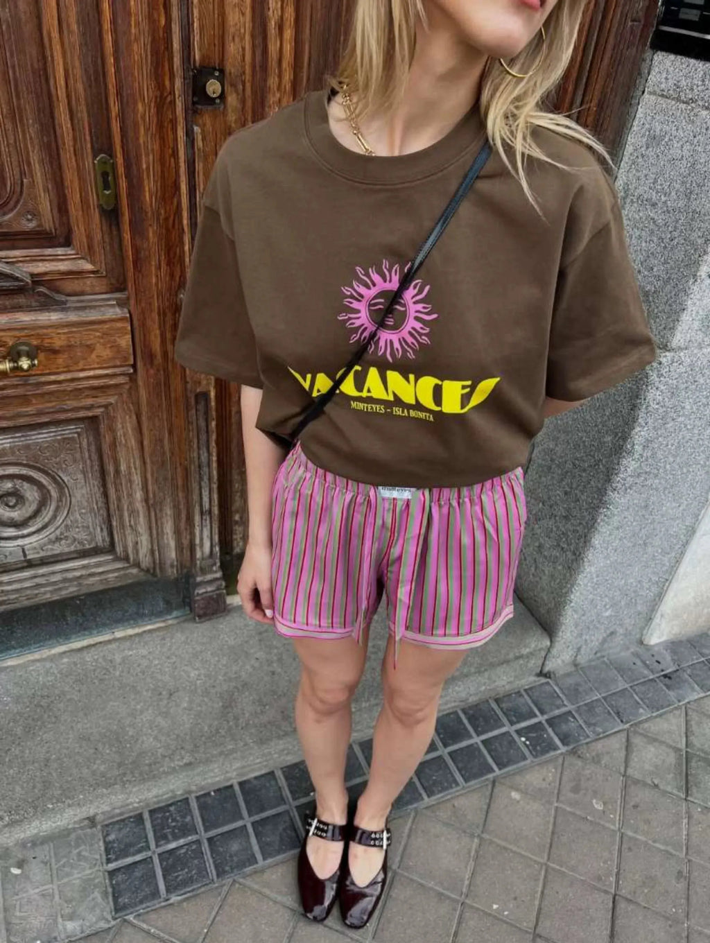 Zen Vacances Graphic Oversized T-Shirt