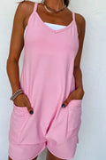 One-Piece Romper Summer Casual V-Neck Sleeveless