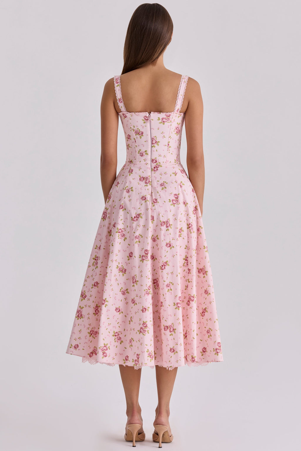 Seraphina Sweetheart Midi Dress