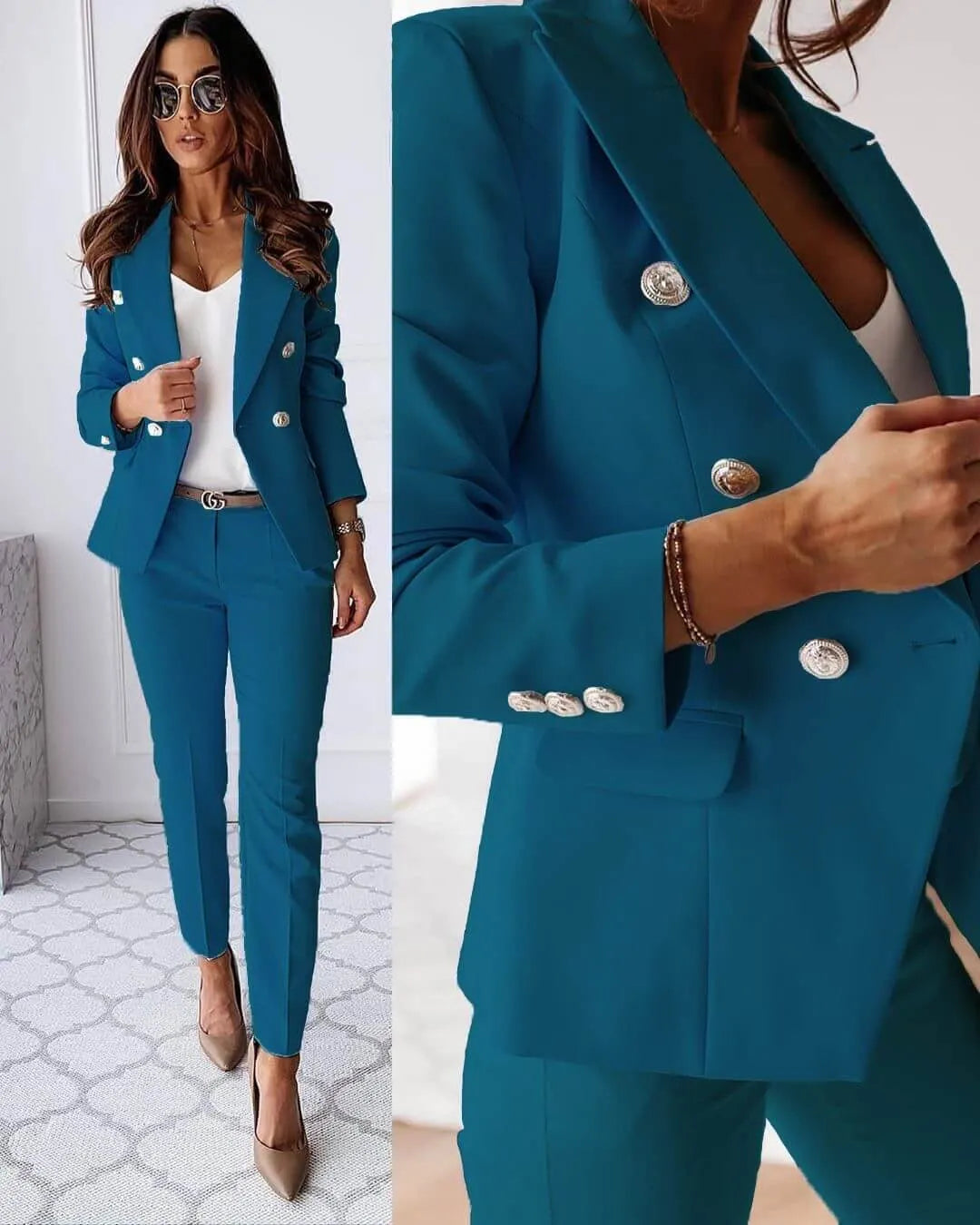 Marije-Rose - Elegant Blazer and Pants Set