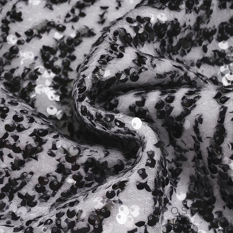 Zaylie Sequin Zebra Mini Skirt