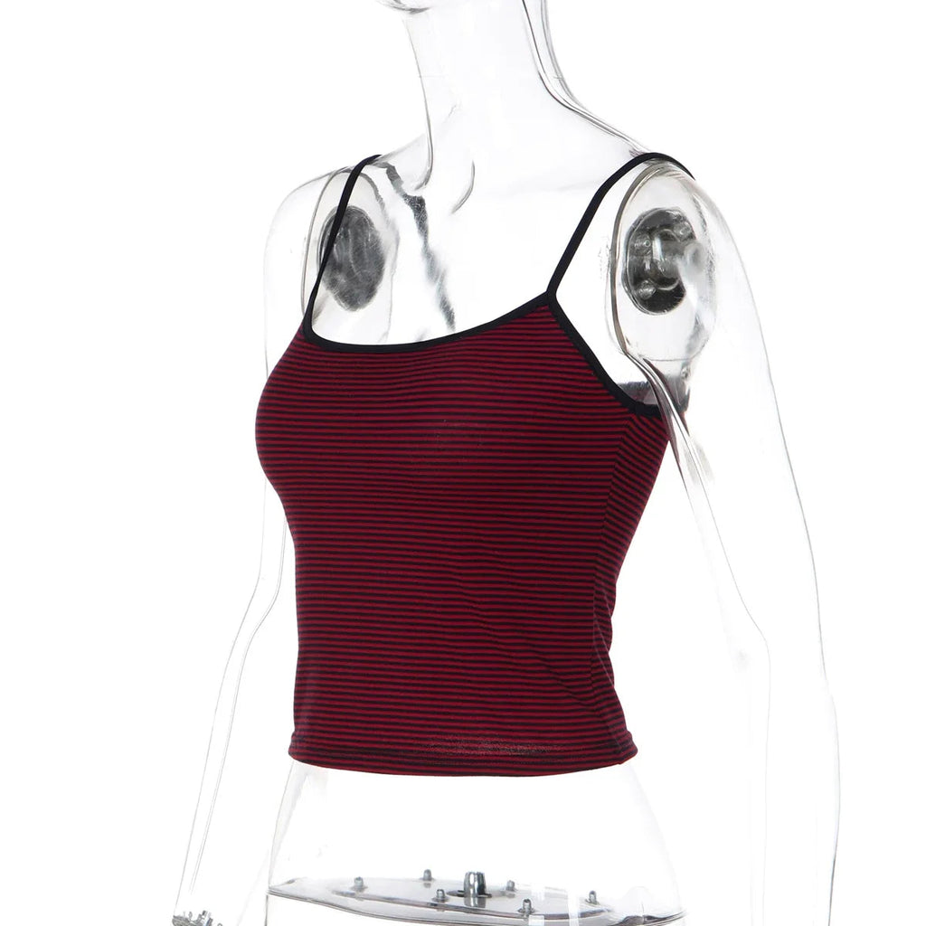 Dayami Striped Slim Fit Camisole