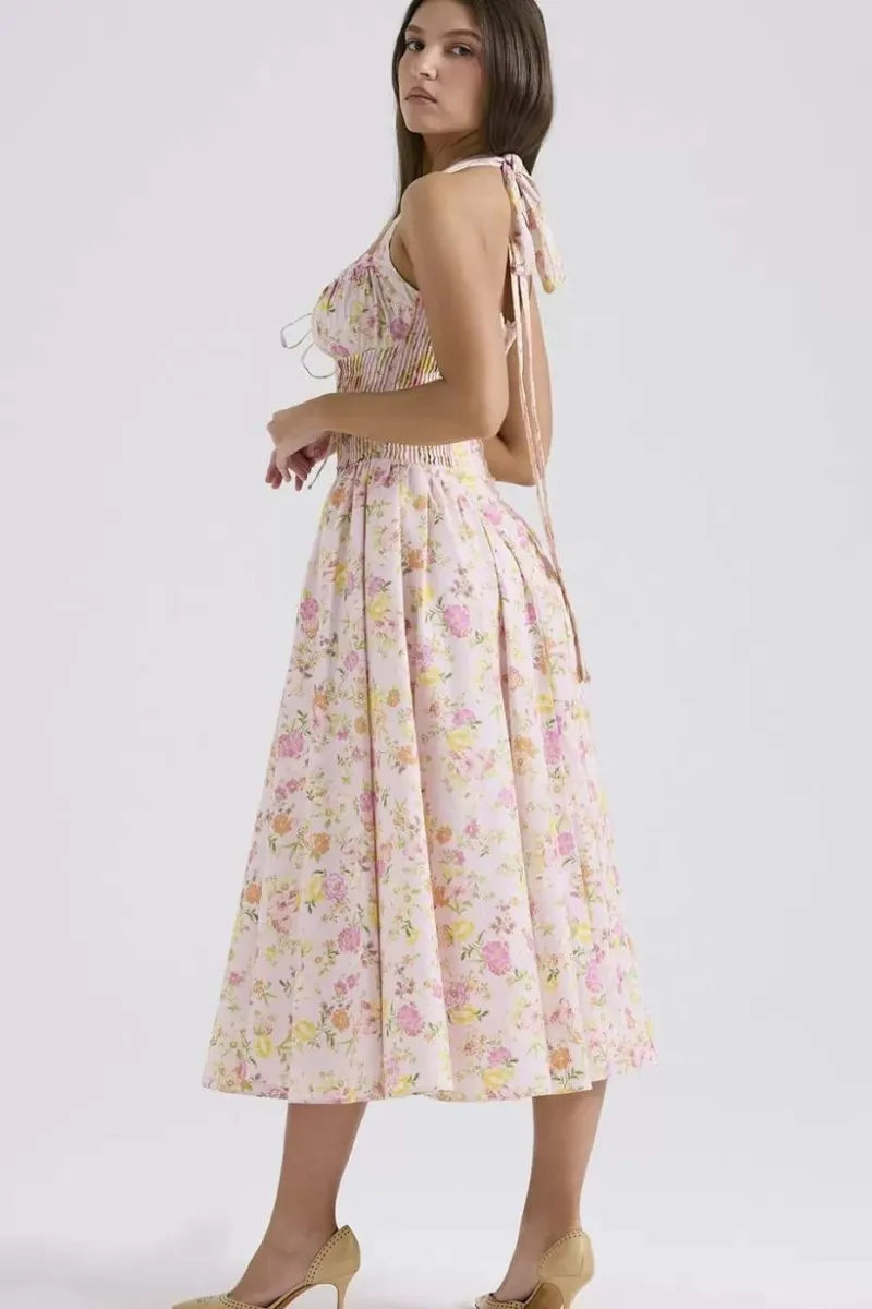 Quinn Halter Midi Dress
