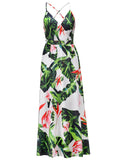 Floral Print Bohemia Camisoles Maxi Dresses