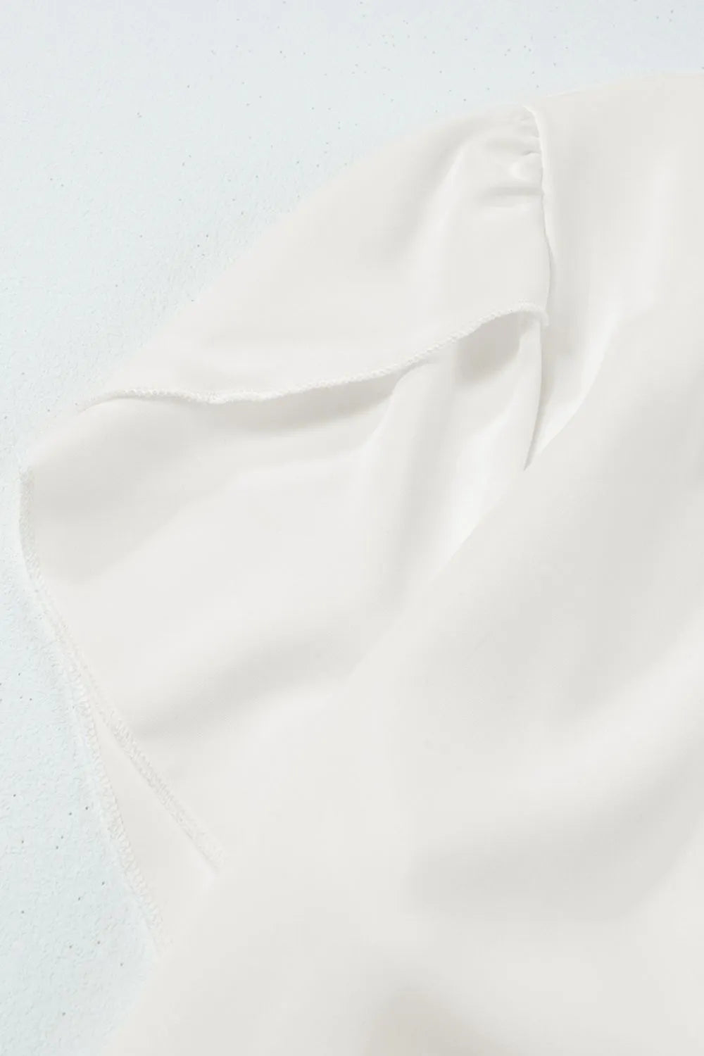 Notched Neck Short Sleeve Blouse – Casual Chic