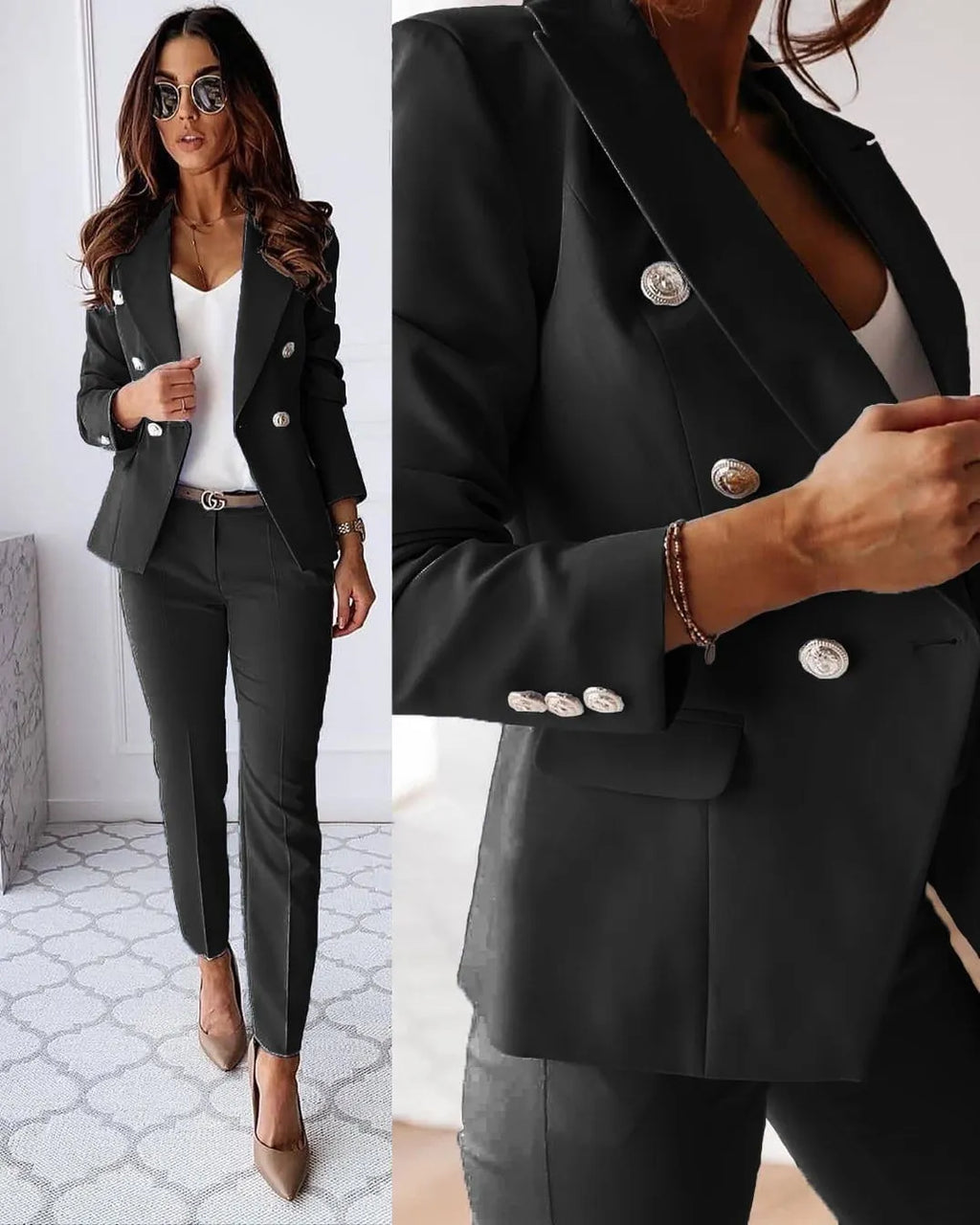 Marije-Rose - Elegant Blazer and Pants Set